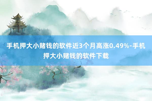 手机押大小赌钱的软件近3个月高涨0.49%-手机押大小赌钱的软件下载