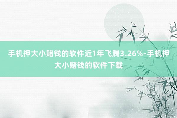 手机押大小赌钱的软件近1年飞腾3.26%-手机押大小赌钱的软件下载