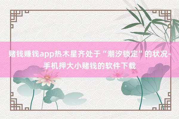 赌钱赚钱app热木星齐处于“潮汐锁定”的状况-手机押大小赌钱的软件下载